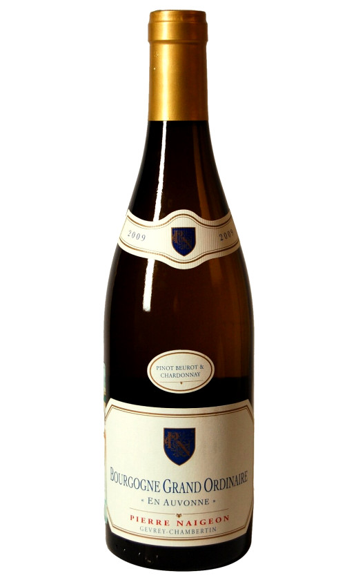 Wine Pierre Naigeon Bourgogne Grand Ordinaire En Auvonne 2009