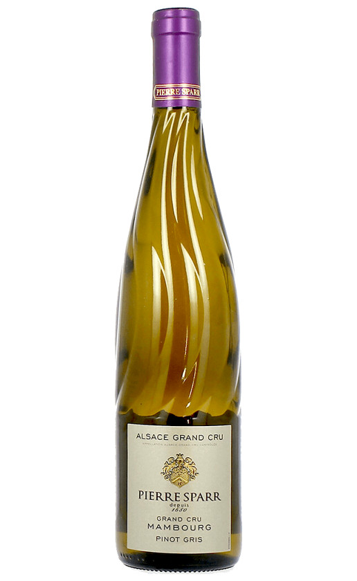 Вино Pierre Sparr Pinot Gris Grand Cru Mambourg Alsace 2015