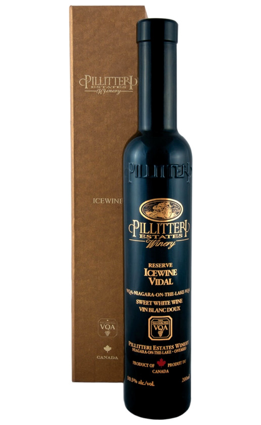 Вино Pillitteri Icewine Vidal Reserve 2015 gift box