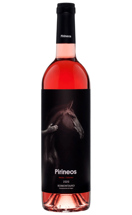 Вино Pirineos Seleccion Merlot-Cabernet Rosado Somontano 2020