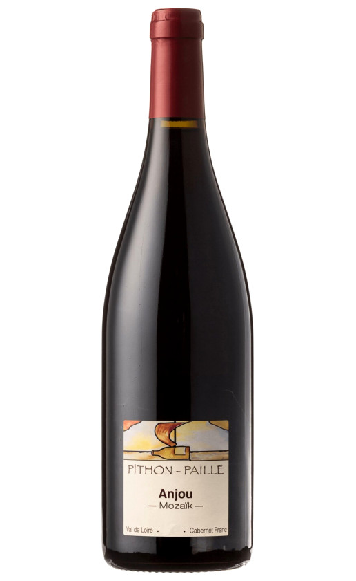 Wine Pithon Paille Mozaik Anjou Rouge 2015
