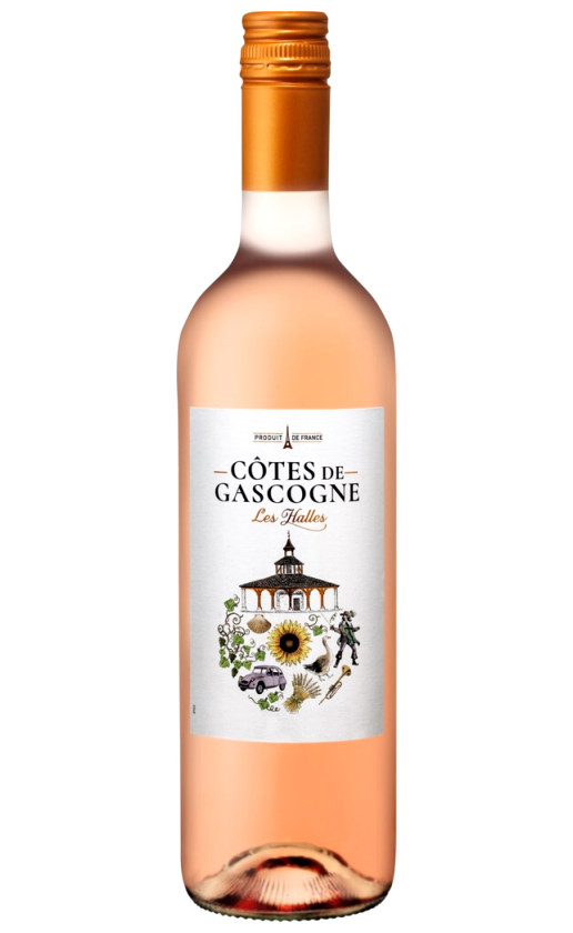 Wine Plaimont Les Halles Cotes De Gascogne Rose 2019