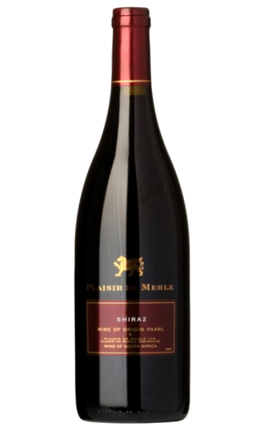 Вино Plaisir de Merle Shiraz 2008