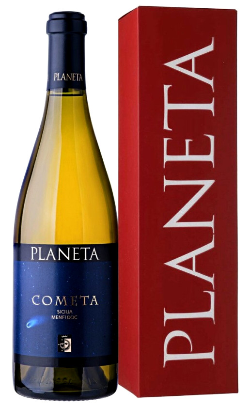 Вино Planeta Cometa Sicilia Menfi gift box