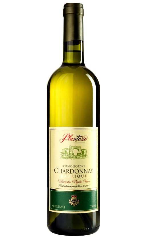 Wine Plantaze Chardonnay Barrique