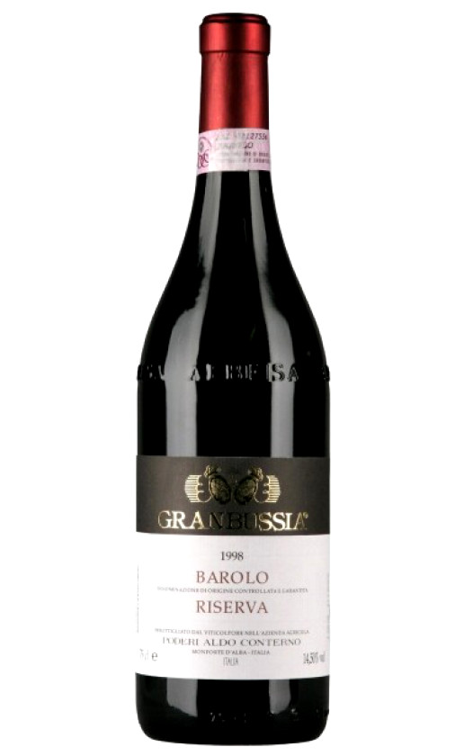 Wine Poderi Aldo Conterno Barolo Riserva Granbussia 1998