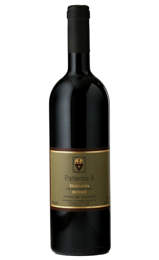 Wine Poderi Del Paradiso Paterno Ii Rosso Toscana 2018