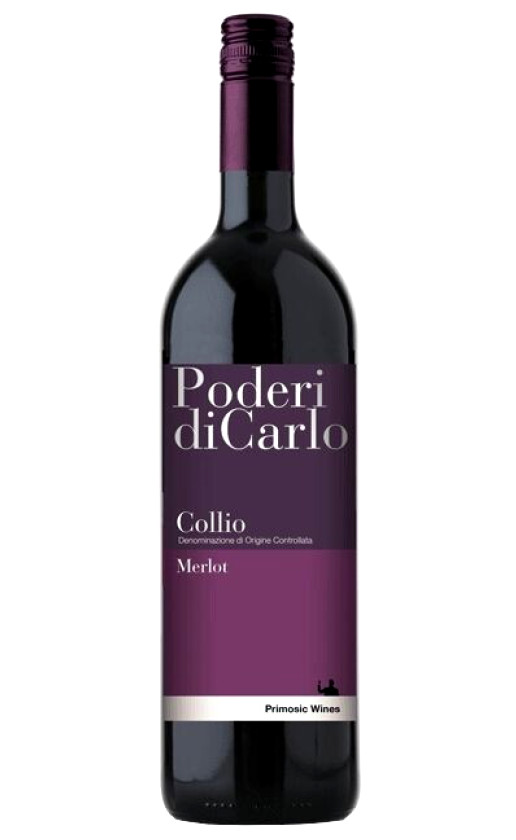 Wine Poderi Di Carlo Merlot Collio 2016