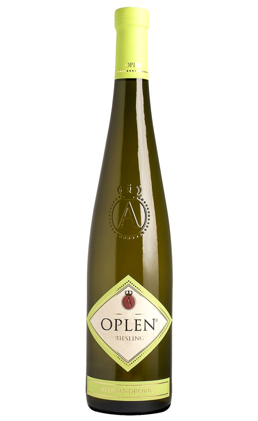 Wine Podrum Aleksandrovic Oplen Riesling 2015
