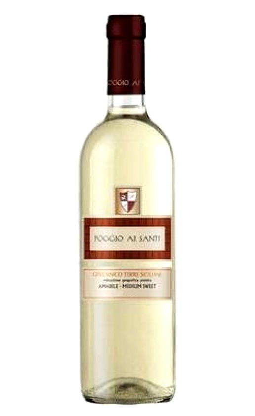Wine Poggio Ai Santi Grecanico Medium Sweet Terre Siciliane