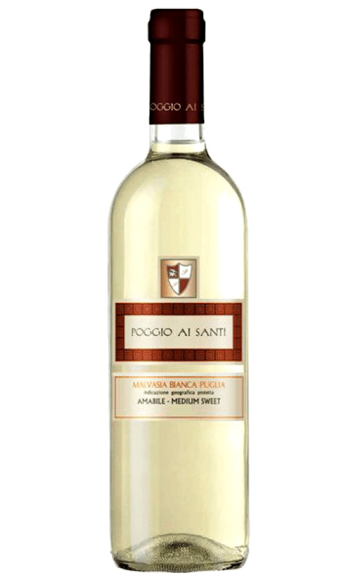Wine Poggio Ai Santi Malvasia Bianca Medium Sweet Puglia