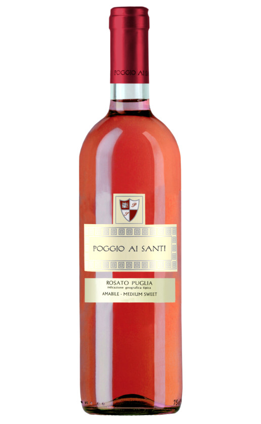 Wine Poggio Ai Santi Rosato Medium Sweet Puglia