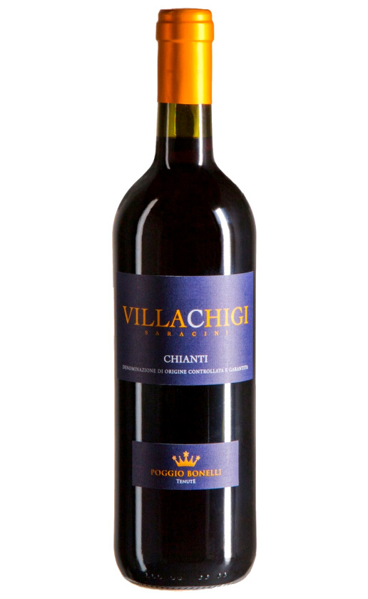Wine Poggio Bonelli Villa Chigi Chianti