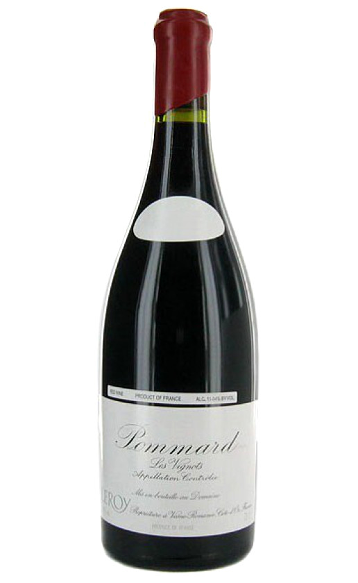 Wine Pommard Les Vignots 2003