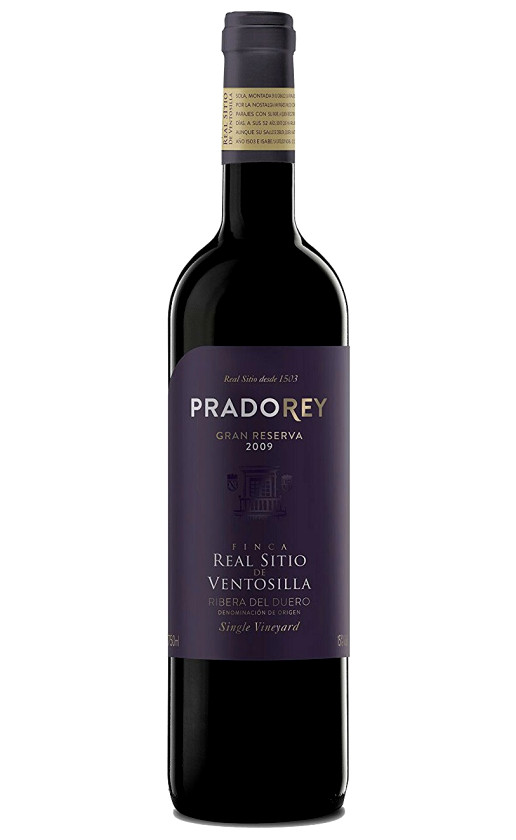 Wine Pradorey Finca Real Sitio De Ventosilla Gran Reserva 2009