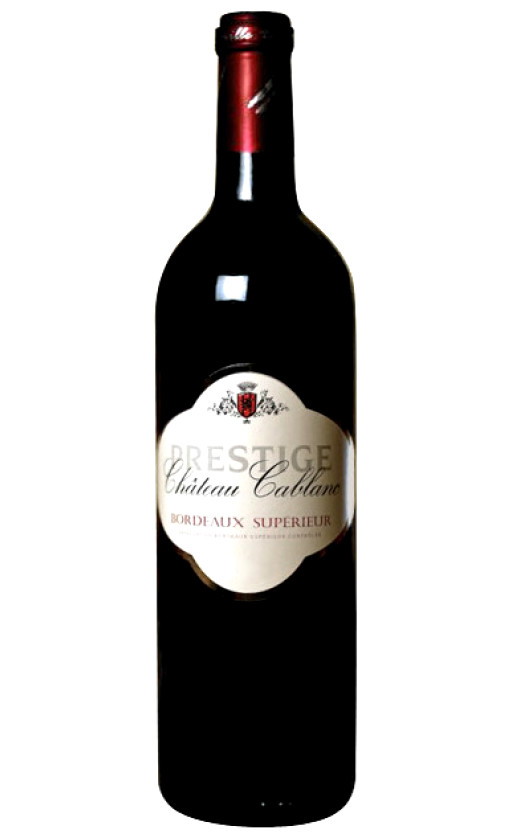 Wine Prestige Chateau Cablanc Rouge Bordeaux 2008