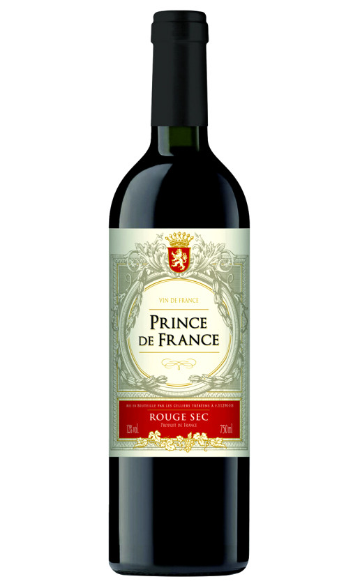 Wine Prince De France Rouge Sec