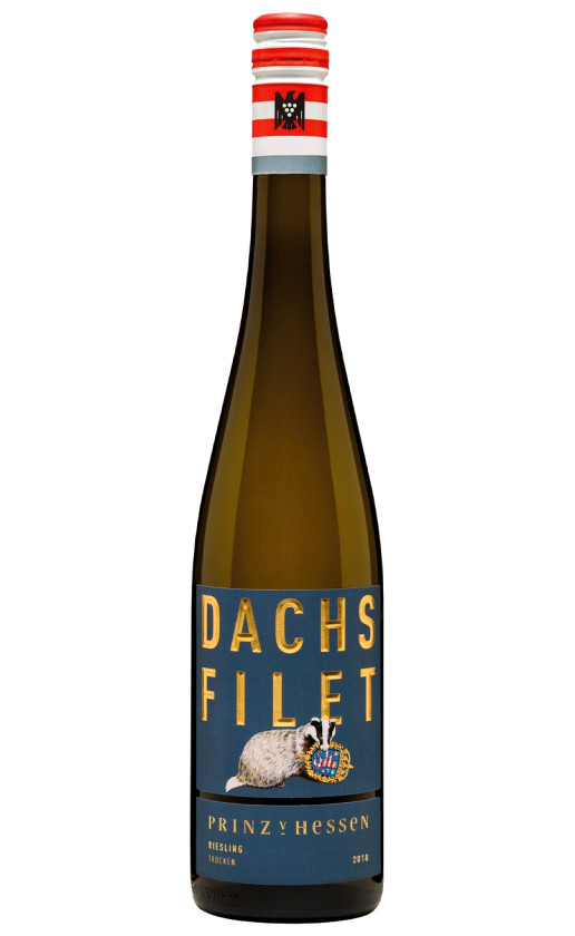 Wine Prinz Von Hessen Dachsfilet Riesling Qualitatswein 2018