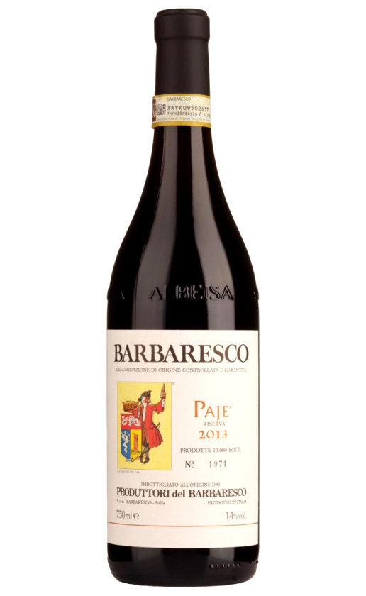 Вино Produttori del Barbaresco Barbaresco Riserva Paje 2013