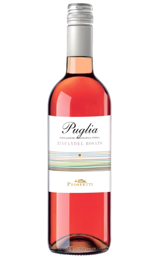 Wine Prospetti Zinfandel Rosato Puglia 2017