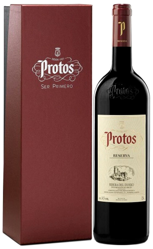 Вино Protos Reserva 2015 gift box