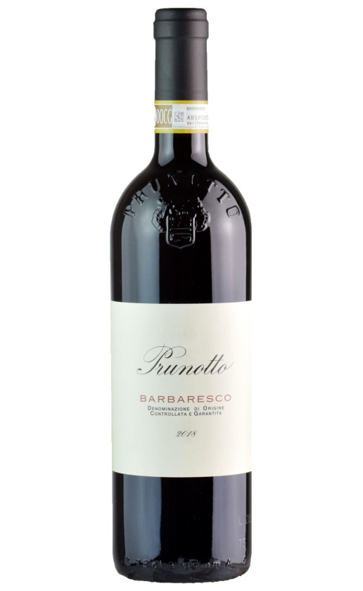 Wine Prunotto Barbaresco 2018