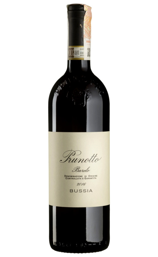 Вино Prunotto Bussia Barolo 2016