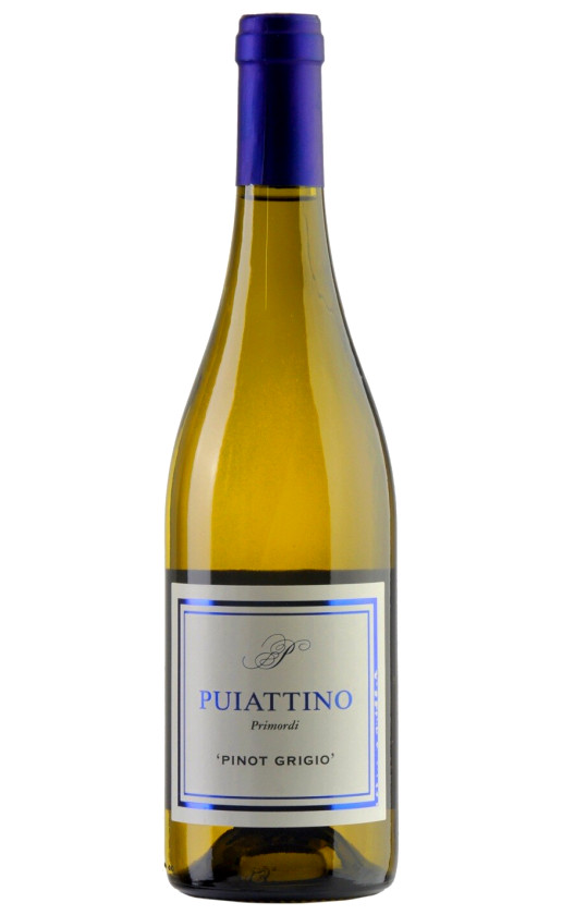 Wine Puiatti Puiattino Primordi Pinot Grigio Venezia Giulia 2015
