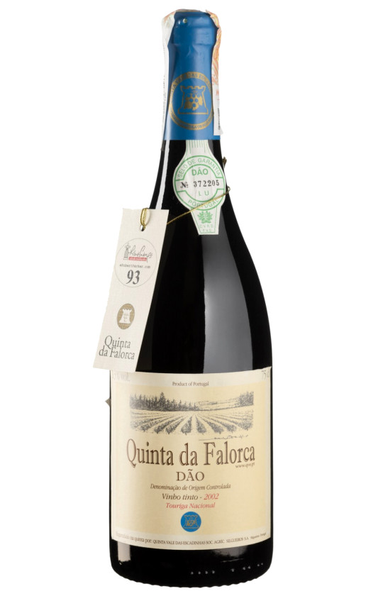 Wine Quinta Da Falorca Touriga Nacional Dao 2002