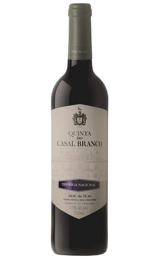Wine Quinta Do Casal Branco Touriga Nacional Tejo 2016