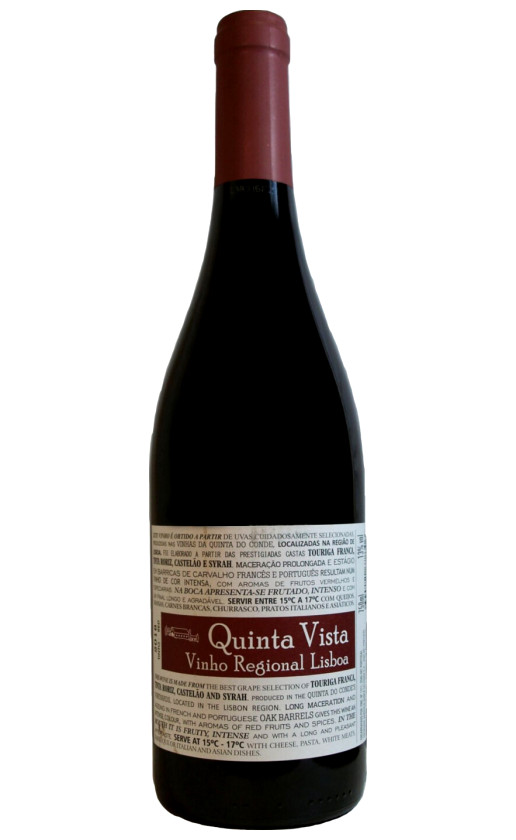 Вино Quinta do Conde Quinta Vista Tinto 2016
