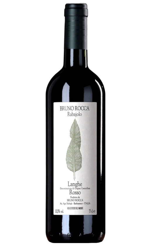 Wine Rabaja Di Bruno Rocca Rabajolo Langhe Rosso 2013