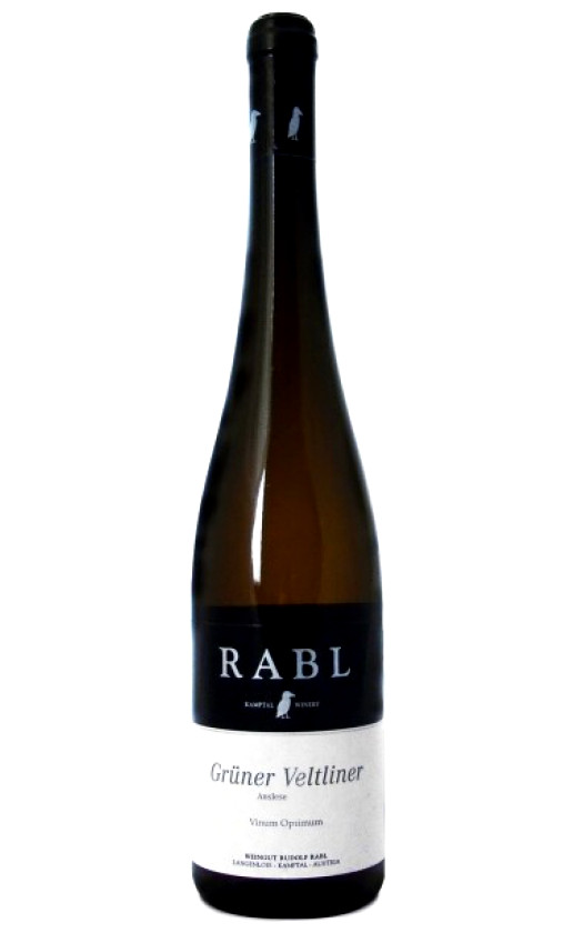 Wine Rabl Gruner Veltliner Auslese Vinum Optimum 2007