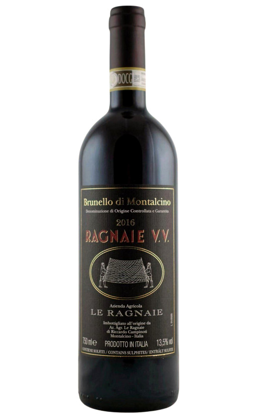 Вино Ragnaie V.V. Brunello di Montalcino 2016