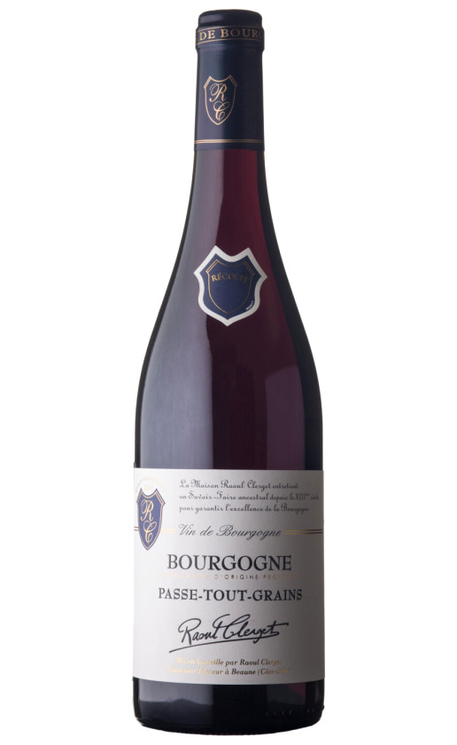 Wine Raoul Clerget Bourgogne Passe Tout Grains