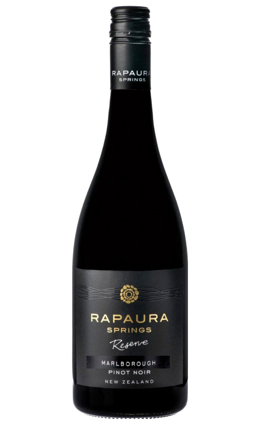 Вино Rapaura Springs Pinot Noir Reserve Marlborough 2016