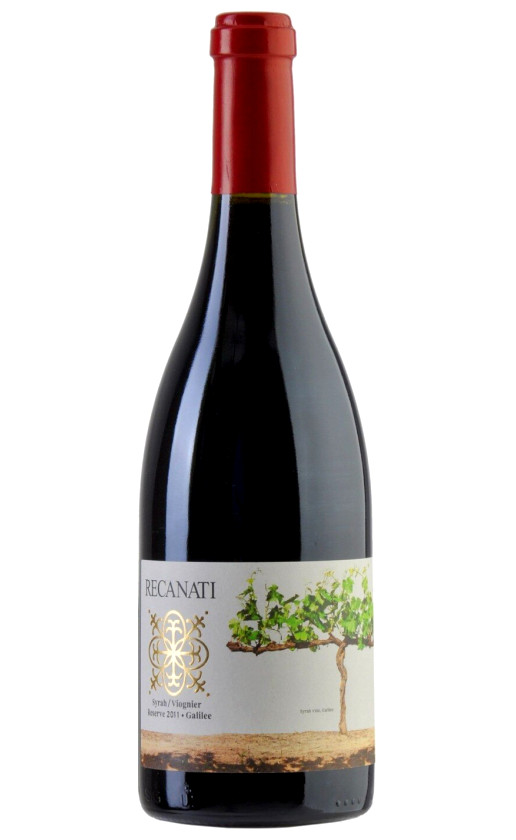 Wine Recanati Reserve Syrah Viognier Kosher 2011