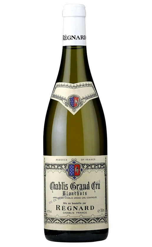 Wine Regnard Chablis Grand Cru Blanchots 2013