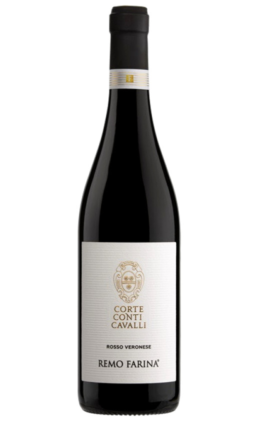 Wine Remo Farina Corte Conti Cavalli Rosso Veronese