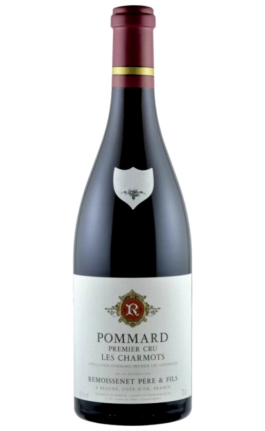 Wine Remoissenet Pere Fils Pommard 1 Er Cru Les Charmots 2016