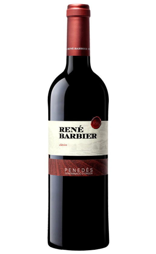 Wine Rene Barbier Tinto Classico Penedes 2010