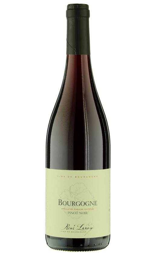 Wine Rene Lamy Bourgogne Pinot Noir 2019