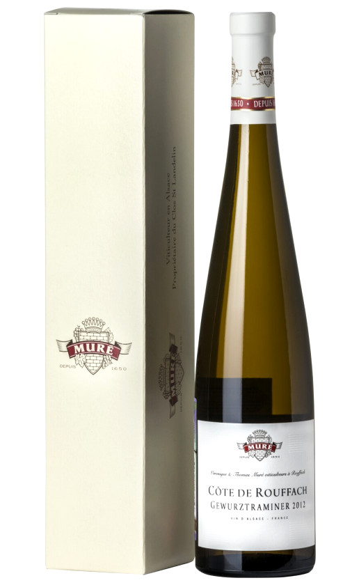 Wine Rene Mure Gewurztraminer Cote De Rouffach 2012 Gift Box