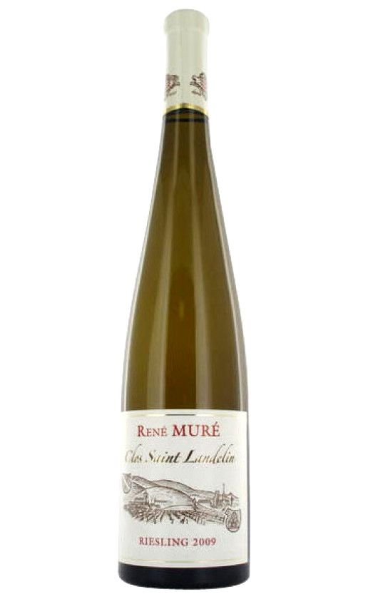 Вино Rene Mure Riesling Clos Saint Landelin 2009