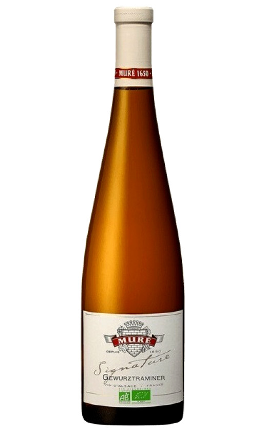 Вино Rene Mure Signature Gewurztraminer Alsace 2018
