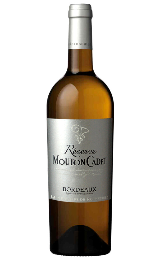 Wine Reserve Mouton Cadet Bordeaux Blanc