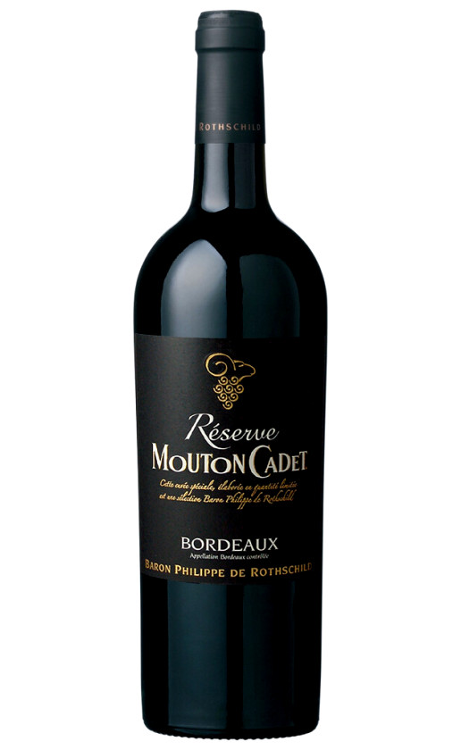 Wine Reserve Mouton Cadet Bordeaux Rouge