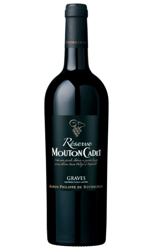 Wine Reserve Mouton Cadet Graves Rouge 2010