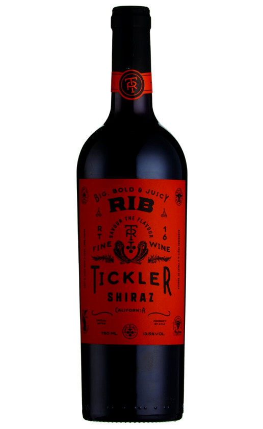Вино Rib Tickler Shiraz 2019