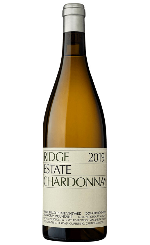 Вино Ridge Estate Chardonnay 2019